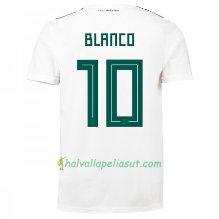 Jalkapallo Pelipaidat Meksiko Blanco 10 World Cup 2018 Vieraspaita